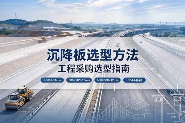 殷都沉降板选择方法