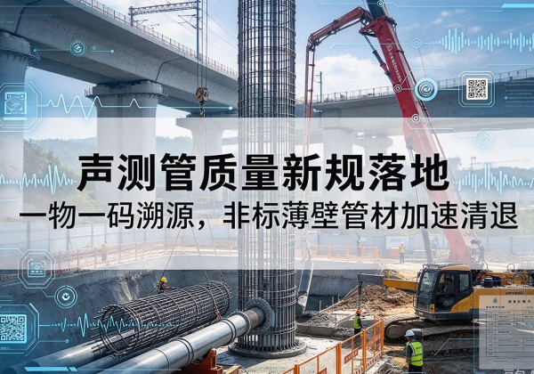 殷都声测管质量新规落地，一物一码溯源，非标薄壁管材加速清退
