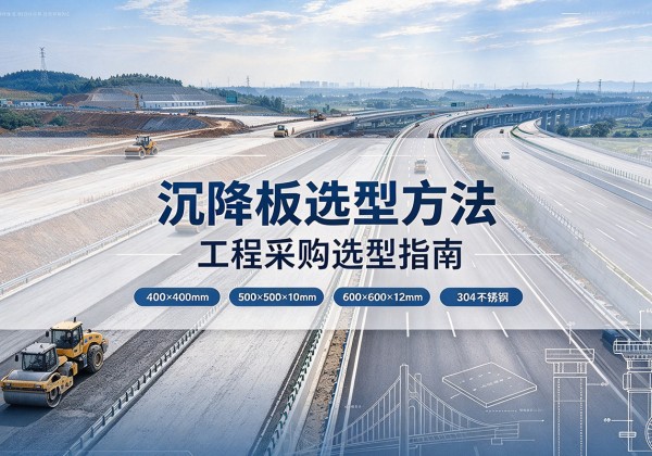 殷都沉降板选择方法